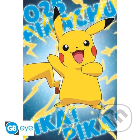 Pokémon Plagát Maxi: Pikachu (GB Eye Limited). GB Eye Limited, 2024 Pokémon Plagát Maxi: Pikachu (GB Eye Limited). GB Eye Limited, 2024