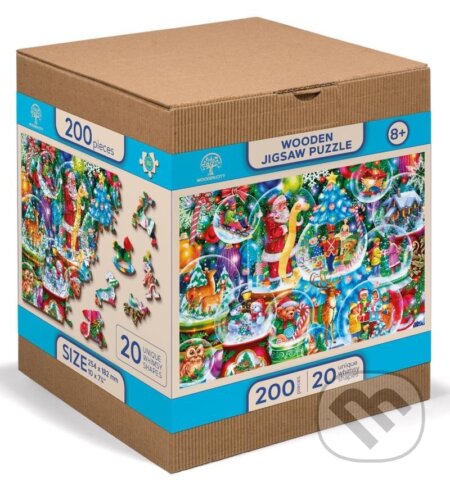 Puzzle: Wooden City Puzzle Vánoční koule (Wooden City). Wooden City, 2024 Puzzle: Wooden City Puzzle Vánoční koule (Wooden City). Wooden City, 2024