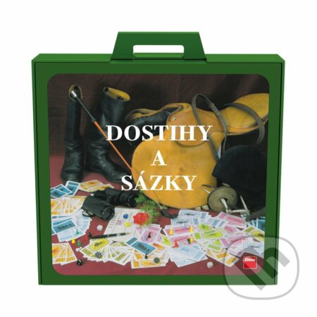 Spoločenská hra: Dostihy a sázky RETRO (Dino). Dino, 2024 Spoločenská hra: Dostihy a sázky RETRO (Dino). Dino, 2024