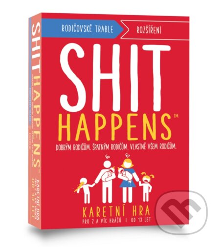 Spoločenská hra: Shit Happens: Rodičovské trable (Blackfire). Blackfire, 2024 Spoločenská hra: Shit Happens: Rodičovské trable (Blackfire). Blackfire, 2024