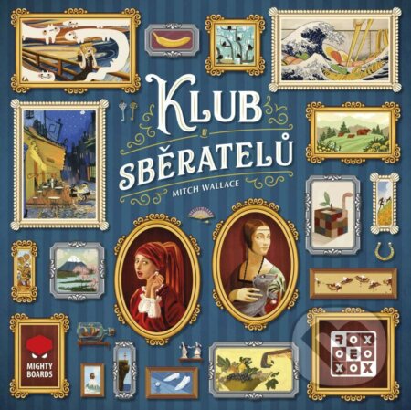 Spoločenská hra: Klub sběratelů (Chris Weiss Mitch Wallace). REXhry, 2024 Spoločenská hra: Klub sběratelů (Chris Weiss Mitch Wallace). REXhry, 2024