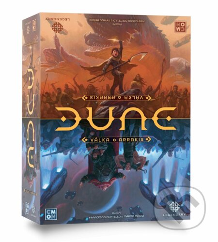 Spoločenská hra: Duna: Válka o Arrakis (Blackfire). Blackfire, 2024 Spoločenská hra: Duna: Válka o Arrakis (Blackfire). Blackfire, 2024