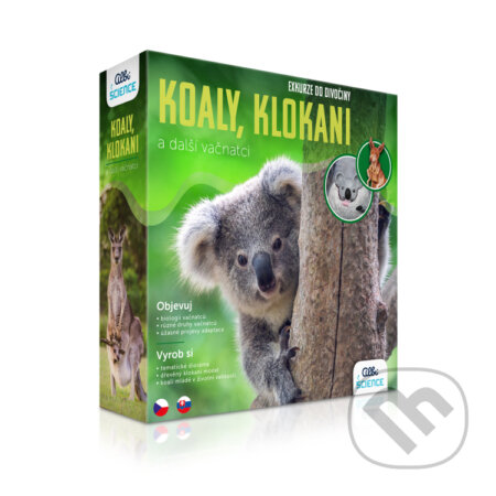 Společenská hra: Exkurze do divočiny - Koaly, klokani a další vačnatci (Albi). Albi, 2024 Společenská hra: Exkurze do divočiny - Koaly, klokani a další vačnatci (Albi). Albi, 2024