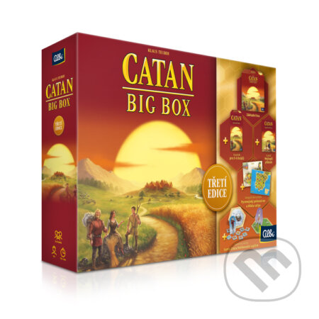 Spoločenská hra: Catan - Big Box - třetí edice, 2024 Spoločenská hra: Catan - Big Box - třetí edice, 2024