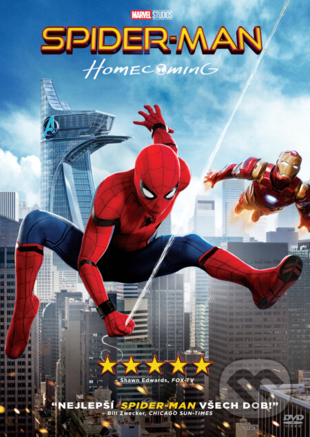 Film: Spider-Man: Homecoming (Jon Watts) (DVD). Bonton Film, 2017 Film: Spider-Man: Homecoming (Jon Watts) (DVD). Bonton Film, 2017
