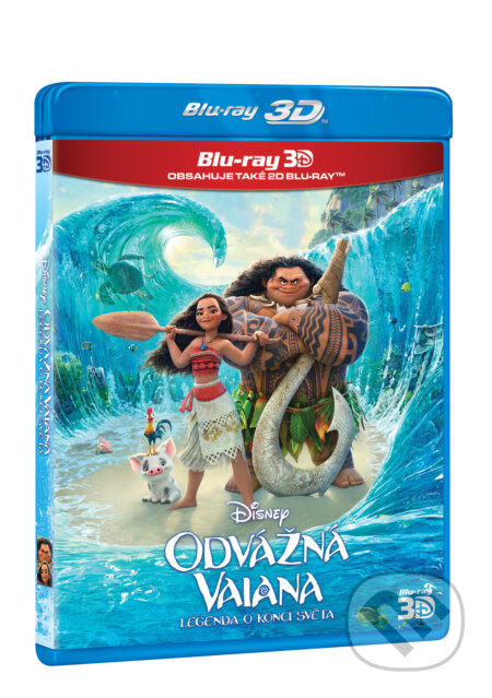 Film: Odvážná Vaiana: Legenda o konci světa 3D (Chris Williams, Don Hall, John Musker a Ron Clements) (Blu-ray3D). Magicbox, 2017 Film: Odvážná Vaiana: Legenda o konci světa 3D (Chris Williams, Don Hall, John Musker a Ron Clements) (Blu-ray3D). Magicbox, 2017