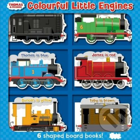 Kniha: Colourful Little Engines (W Awdry). Dryada, 2015 Kniha: Colourful Little Engines (W Awdry). Dryada, 2015