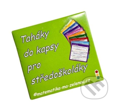 Kniha: Taháky do kapsy pro středoškoláky - Matematika (kartičky v krabičce) (Zuzana Zelená). ZAPIN s.r.o., 2021 Kniha: Taháky do kapsy pro středoškoláky - Matematika (kartičky v krabičce) (Zuzana Zelená). ZAPIN s.r.o., 2021