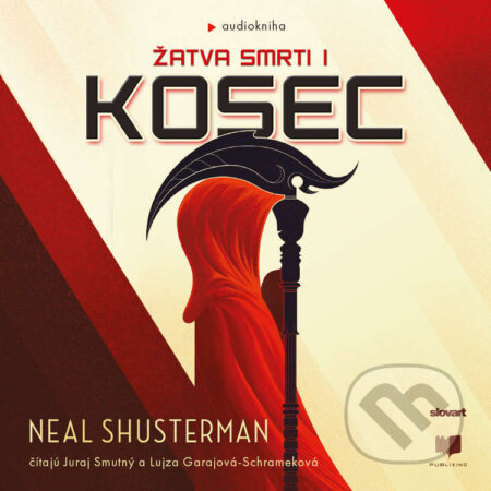 Audiokniha: Kosec (Neal Shusterman). Publixing, Slovart, 2024 Audiokniha: Kosec (Neal Shusterman). Publixing, Slovart, 2024