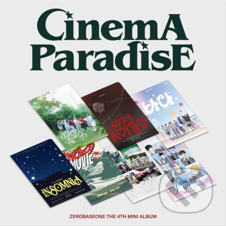 Hudobné CD: Zerobaseone: 4th mini album: Cinema paradise (Zerose edition) (Hudobné albumy). Hudobné albumy, 2024 Hudobné CD: Zerobaseone: 4th mini album: Cinema paradise (Zerose edition) (Hudobné albumy). Hudobné albumy, 2024