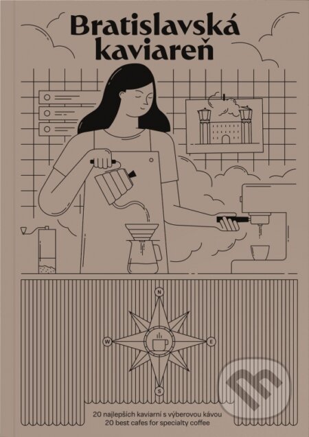 Kniha: Bratislavská kaviareň (Adrián Juráček). Malina Studio, 2023 Kniha: Bratislavská kaviareň (Adrián Juráček). Malina Studio, 2023