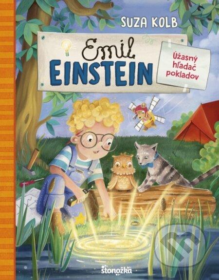 Kniha: Emil Einstein 3: Úžasný hľadač pokladov (Suza Kolb). Stonožka, 2025 Kniha: Emil Einstein 3: Úžasný hľadač pokladov (Suza Kolb). Stonožka, 2025