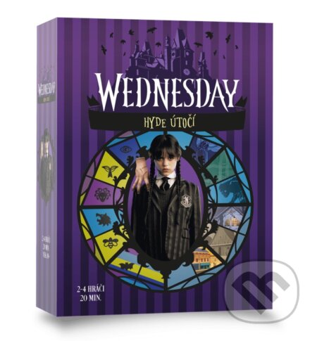 Společenská hra: Wednesday: Hyde útočí (Blackfire). Blackfire, 2024 Společenská hra: Wednesday: Hyde útočí (Blackfire). Blackfire, 2024