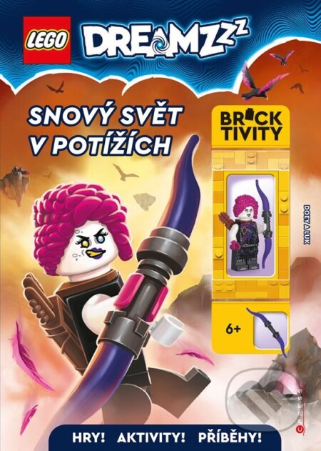 Kniha: LEGO® Dreamzzz™ Snový svět v potížích (Autorský kolektiv). CPRESS, 2024 Kniha: LEGO® Dreamzzz™ Snový svět v potížích (Autorský kolektiv). CPRESS, 2024