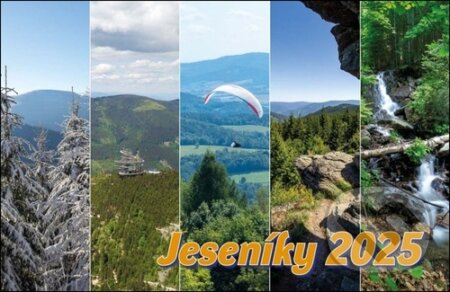 Jeseníky 2025 - stolní kalendář (Jena). Jena, 2024 Jeseníky 2025 - stolní kalendář (Jena). Jena, 2024