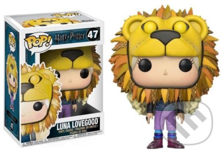 Funko POP Movies: Harry Potter - Luna Lovegood w/ Lion Head (Funko). Funko, 2019 Funko POP Movies: Harry Potter - Luna Lovegood w/ Lion Head (Funko). Funko, 2019