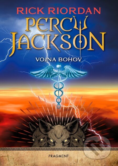 Kniha: Percy Jackson 5: Vojna bohov (Rick Riordan). Fragment, 2024 Kniha: Percy Jackson 5: Vojna bohov (Rick Riordan). Fragment, 2024