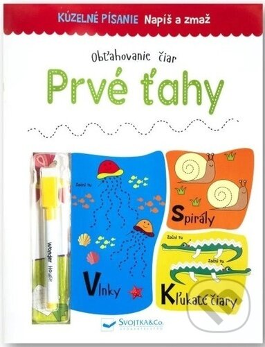 Kniha: Napíš a zmaž: Prvé ťahy (Svojtka&Co.). Svojtka&Co., 2025 Kniha: Napíš a zmaž: Prvé ťahy (Svojtka&Co.). Svojtka&Co., 2025