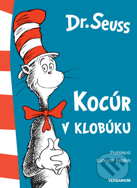 Kniha: Kocúr v klobúku (Dr. Seuss). Verbarium, 2024 Kniha: Kocúr v klobúku (Dr. Seuss). Verbarium, 2024