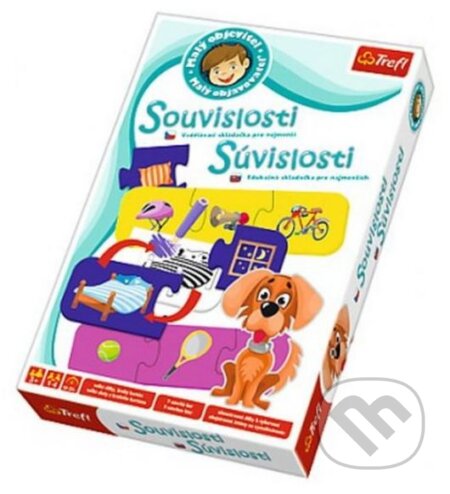 Spoločenská hra: Edukačná hra: Malý objevitel - Souvislosti / Súvislosti (Trefl). Trefl, 2020 Spoločenská hra: Edukačná hra: Malý objevitel - Souvislosti / Súvislosti (Trefl). Trefl, 2020