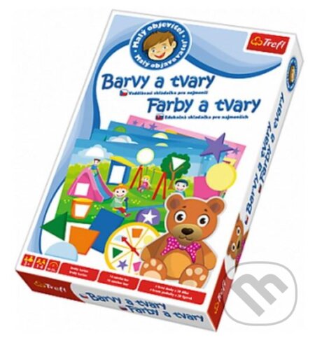 Spoločenská hra: Edukačná hra: Malý objevitel - Barvy a tvary / Farby a tvary (Trefl). Trefl, 2020 Spoločenská hra: Edukačná hra: Malý objevitel - Barvy a tvary / Farby a tvary (Trefl). Trefl, 2020