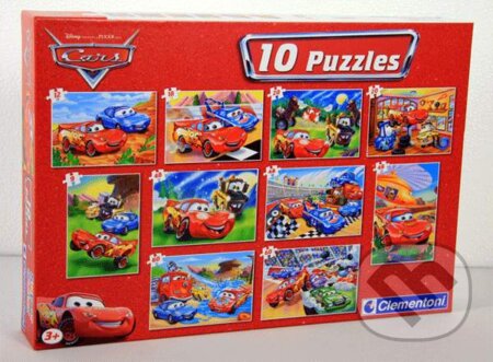 Puzzle: Sada 10 v 1 Auta (Clementoni). Clementoni, 2017 Puzzle: Sada 10 v 1 Auta (Clementoni). Clementoni, 2017