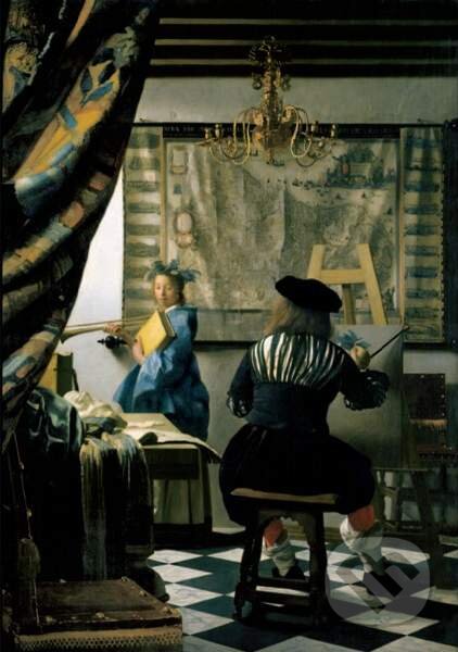Vermeer, Alegória maliarstva, Piatnik, 2017