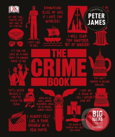 Kniha: The Crime Book (Peter James). Dorling Kindersley, 2017 Kniha: The Crime Book (Peter James). Dorling Kindersley, 2017