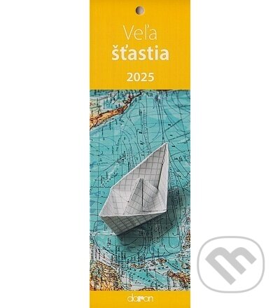 Kalendár 2025 (záložkový) - Veľa šťastia (). , 2024 Kalendár 2025 (záložkový) - Veľa šťastia (). , 2024