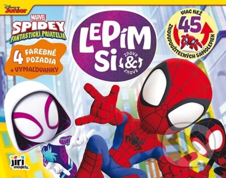 Kniha: Lepím si znova - Spidey (Jiri Models SK). Jiri Models SK, 2024 Kniha: Lepím si znova - Spidey (Jiri Models SK). Jiri Models SK, 2024