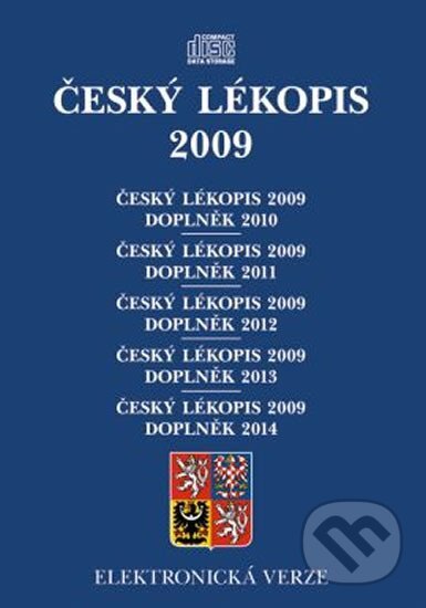 Audiokniha: Český lékopis 2009, ČL 2009 - Doplněk 2010, ČL 2009 - Doplněk 2011, ČL 2009 - Doplněk 2012, ČL 2009 - Doplněk 2013, ČL 2009 - Doplněk 2014 - CD (Grada). Grada, 2014 Audiokniha: Český lékopis 2009, ČL 2009 - Doplněk 2010, ČL 2009 - Doplněk 2011, ČL 2009 - Doplněk 2012, ČL 2009 - Doplněk 2013, ČL 2009 - Doplněk 2014 - CD (Grada). Grada, 2014