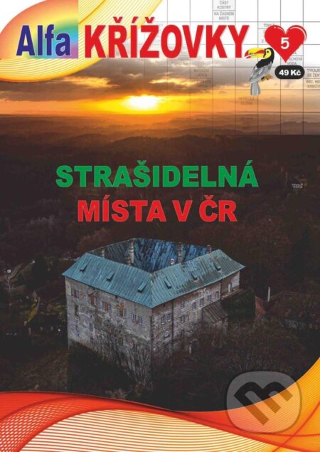 Kniha: Křížovky 5/2024 - Strašidelná míst (Alfasoft). Alfasoft, 2024 Kniha: Křížovky 5/2024 - Strašidelná míst (Alfasoft). Alfasoft, 2024