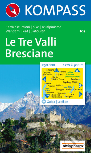 Le Tre Valli Bresciane 103 / 1:50T NKOM (Kompass). Kompass, 2013 Le Tre Valli Bresciane 103 / 1:50T NKOM (Kompass). Kompass, 2013
