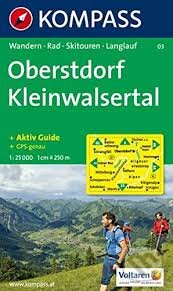 Oberstdorf Kleiwalsertal 03 / 1:30T KOM (Kompass). Kompass, 2013 Oberstdorf Kleiwalsertal 03 / 1:30T KOM (Kompass). Kompass, 2013