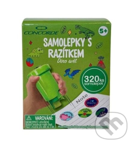 Samolepky s razítkem CONCORDE - Dino svět (Concorde). Concorde Samolepky s razítkem CONCORDE - Dino svět (Concorde). Concorde