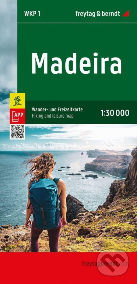 Madeira 1:30 000 / turistická a rekreační mapa (freytag&berndt). freytag&berndt, 2024 Madeira 1:30 000 / turistická a rekreační mapa (freytag&berndt). freytag&berndt, 2024