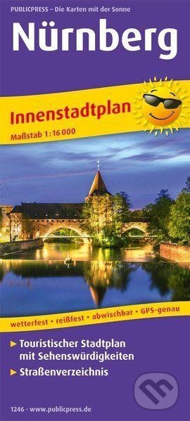 Norimberk 1:16 000 / plán města (freytag&berndt). freytag&berndt, 2017 Norimberk 1:16 000 / plán města (freytag&berndt). freytag&berndt, 2017