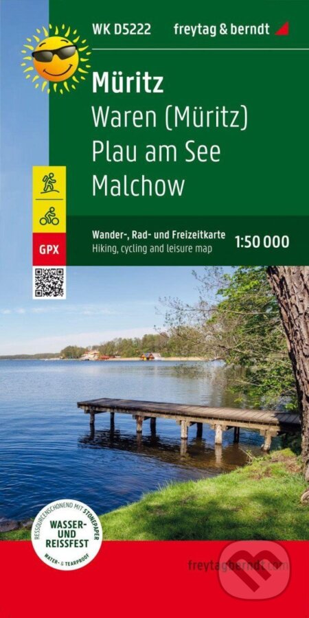 Müritz 1:50 000 / turistická a cykloturistická mapa (freytag&berndt). freytag&berndt, 2022 Müritz 1:50 000 / turistická a cykloturistická mapa (freytag&berndt). freytag&berndt, 2022