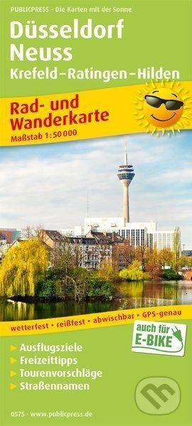 Düsseldorf-Neuss, Krefeld-Ratingen-Hilden 1:50 000 / cyklistická a turistická mapa (freytag&berndt). freytag&berndt, 2018 Düsseldorf-Neuss, Krefeld-Ratingen-Hilden 1:50 000 / cyklistická a turistická mapa (freytag&berndt). freytag&berndt, 2018