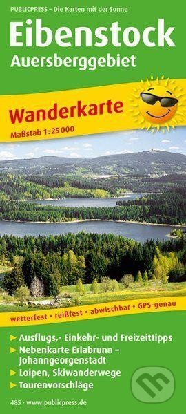 Eibenstock-Auersberg 1:25 000 / turistická mapa (freytag&berndt). freytag&berndt, 2017 Eibenstock-Auersberg 1:25 000 / turistická mapa (freytag&berndt). freytag&berndt, 2017