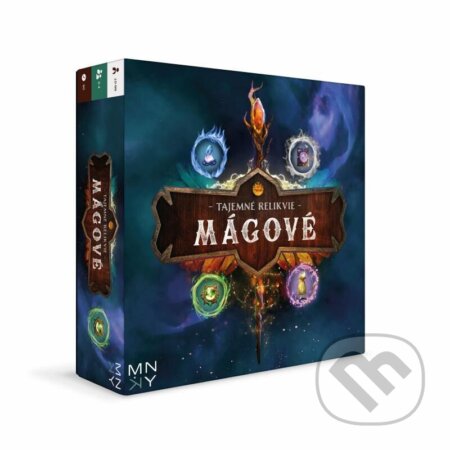 Společenská hra: Mágové: Tajemné relikvie (MNKY Entertainment). MNKY Entertainment, 2024 Společenská hra: Mágové: Tajemné relikvie (MNKY Entertainment). MNKY Entertainment, 2024