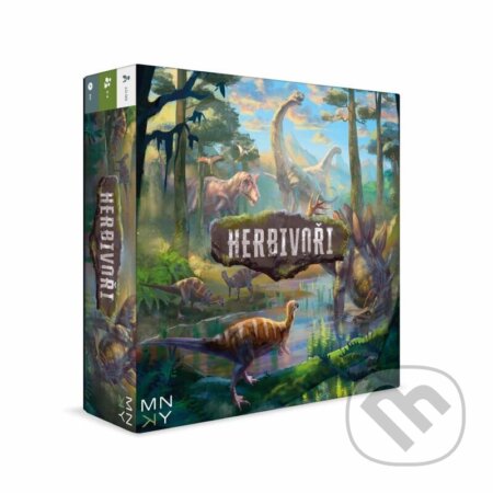 Společenská hra: Herbivoři (MNKY Entertainment). MNKY Entertainment, 2024 Společenská hra: Herbivoři (MNKY Entertainment). MNKY Entertainment, 2024