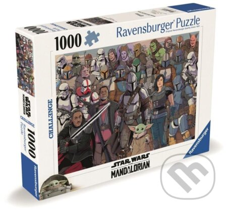 Puzzle: Challenge: Star Wars: Mandalorian (Ravensburger). Ravensburger, 2024 Puzzle: Challenge: Star Wars: Mandalorian (Ravensburger). Ravensburger, 2024
