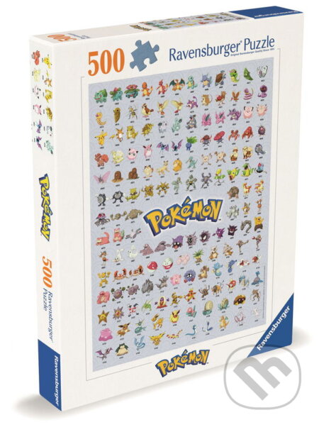 Puzzle: Prvních 151 Pokémonů (Ravensburger). Ravensburger, 2024 Puzzle: Prvních 151 Pokémonů (Ravensburger). Ravensburger, 2024