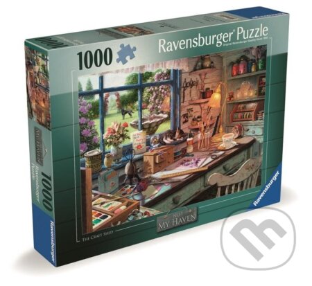 Puzzle: Řemeslná bouda (Ravensburger). Ravensburger, 2024 Puzzle: Řemeslná bouda (Ravensburger). Ravensburger, 2024