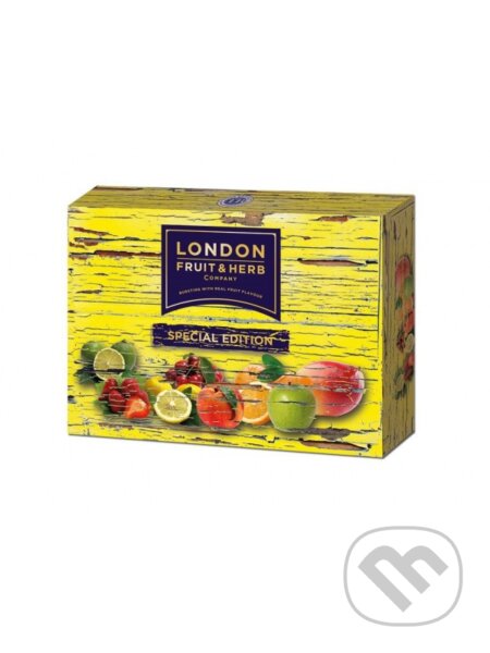 Kávy a čaje: 1298 London špecial edition žltý 30ks (London Fruit & Herb Company). London Fruit & Herb Company, 2024 Kávy a čaje: 1298 London špecial edition žltý 30ks (London Fruit & Herb Company). London Fruit & Herb Company, 2024