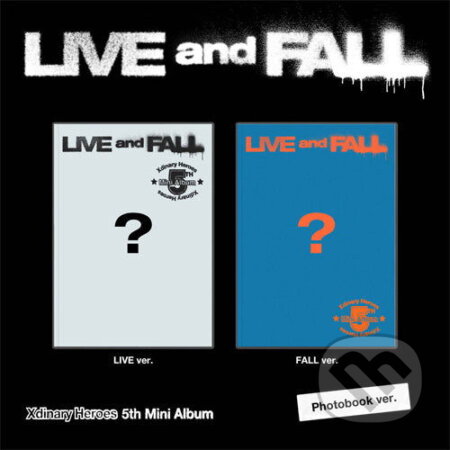 Hudební CD: Xdinary Heroes: LIVE and FALL (Random Photobook edition) (Hudobné albumy). Hudobné albumy, 2024 Hudební CD: Xdinary Heroes: LIVE and FALL (Random Photobook edition) (Hudobné albumy). Hudobné albumy, 2024