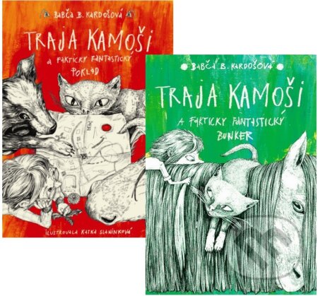 Kniha: Traja kamoši a fakticky fantastický bunker + Traja kamoši a fakticky fantastický poklad (Barbora Kardošová). Slovart Kniha: Traja kamoši a fakticky fantastický bunker + Traja kamoši a fakticky fantastický poklad (Barbora Kardošová). Slovart