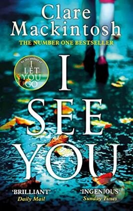 Kniha: I See You (Clare Mackintosh). Vintage, 2017 Kniha: I See You (Clare Mackintosh). Vintage, 2017