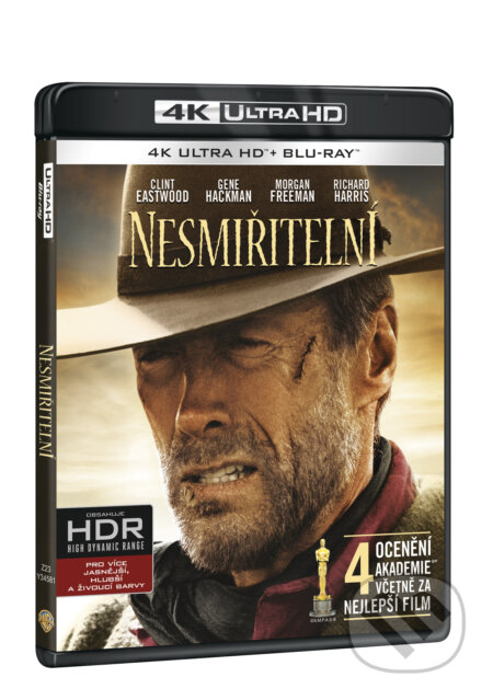 Film: Nesmiřitelní Ultra HD Blu-ray (Clint Eastwood) (UltraHDBlu-ray). Magicbox, 2017 Film: Nesmiřitelní Ultra HD Blu-ray (Clint Eastwood) (UltraHDBlu-ray). Magicbox, 2017